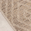 In- & Outdoor Jute Teppich - Fora Tile Natural - thumbnail 5