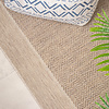 In- & Outdoor Jute Teppich - Fora Edge Natural - thumbnail 3