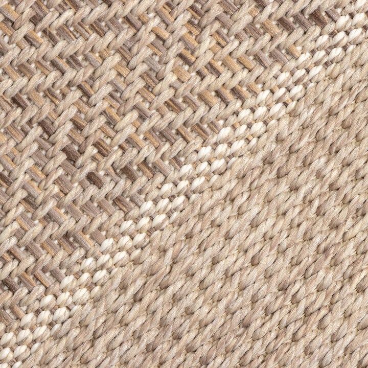 In- & Outdoor Jute Teppich - Fora Edge Natural - 7