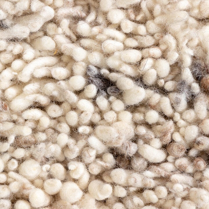 Hochflor Wollteppich - Royal Creme Meliert - 6