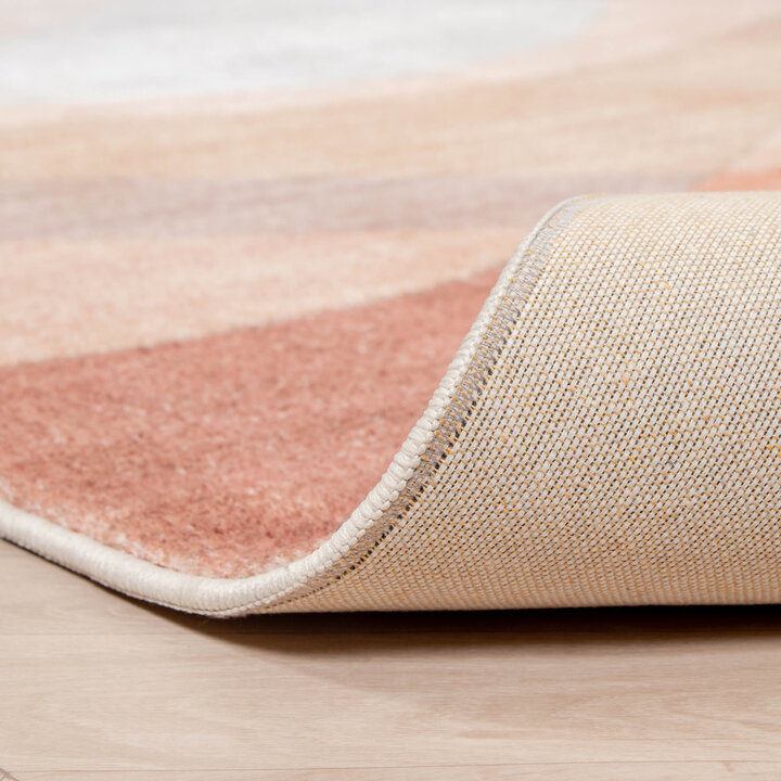 Moderner Teppich - Field Terra Rot - 5
