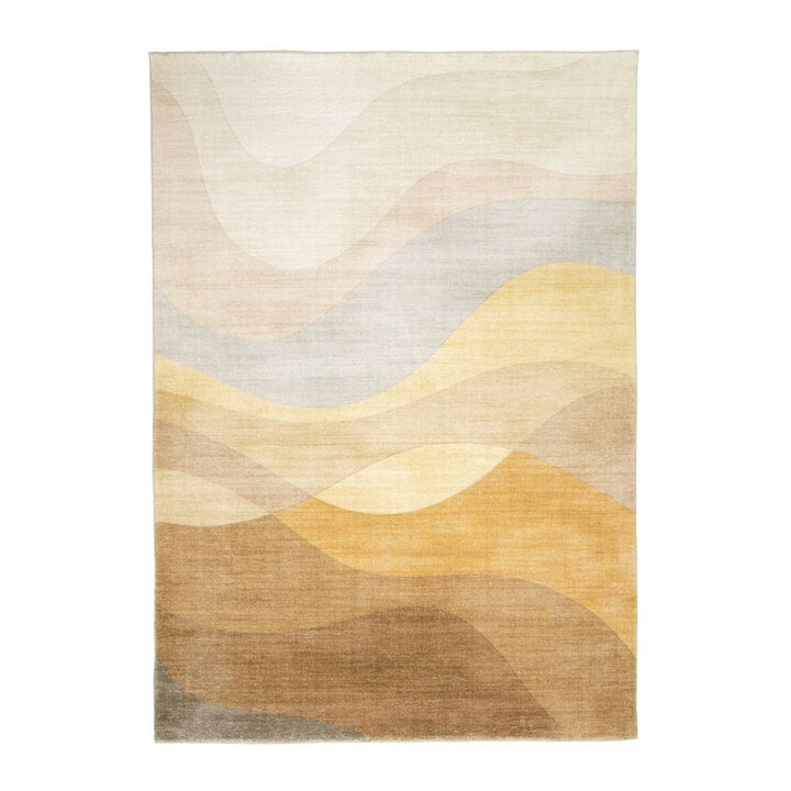 Moderner Teppich - Field Gelb - 1