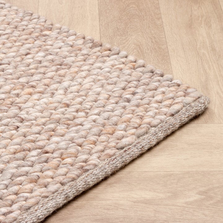 Wollteppich - Brilliant Beige Sand - 5