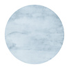 Hochflor Teppich Rund - Comfy Supreme Hellblau - thumbnail 1