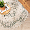 Teppich Vintage Rund - Spring Medaillon Creme Grün - thumbnail 3