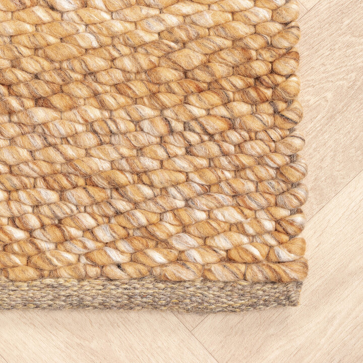 Wollteppich - Brilliant Ockergelb - 6