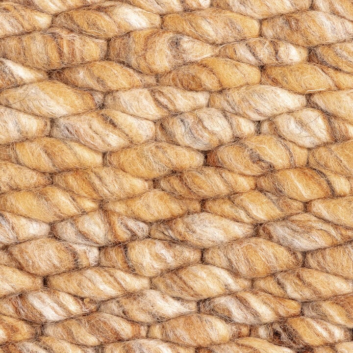 Wollteppich - Brilliant Ockergelb - 7