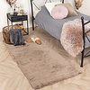 Hochflor Läufer - Comfy Supreme Taupe - thumbnail
