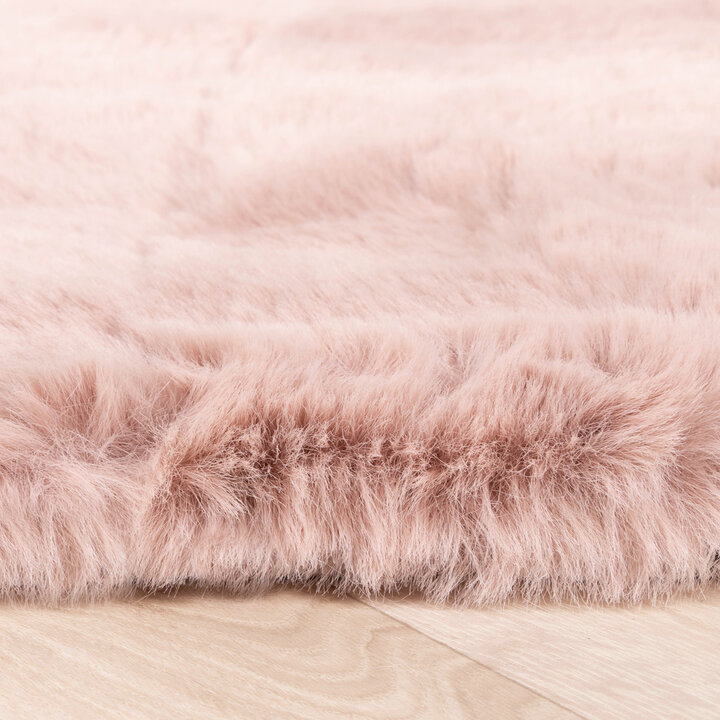 Hochflor Läufer - Comfy Supreme Rosa - 4