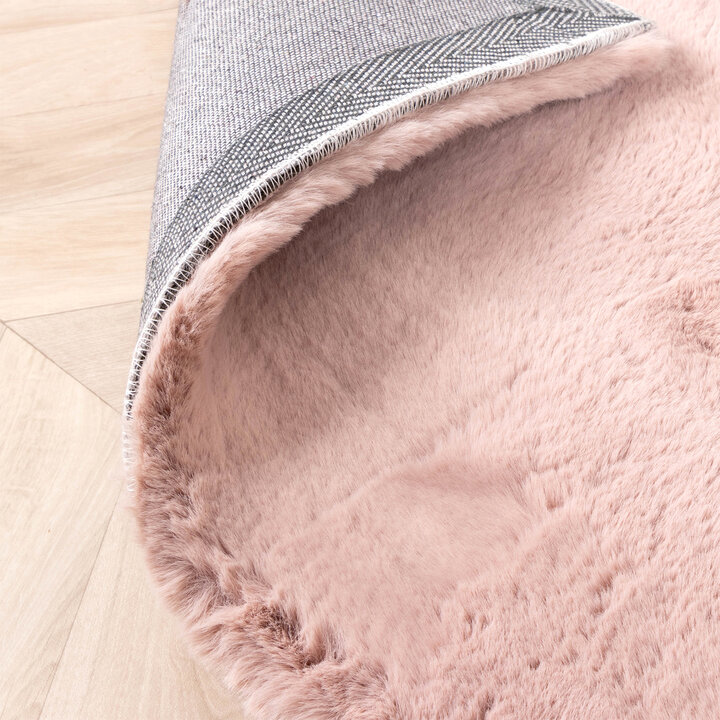 Hochflor Läufer - Comfy Supreme Rosa - 6