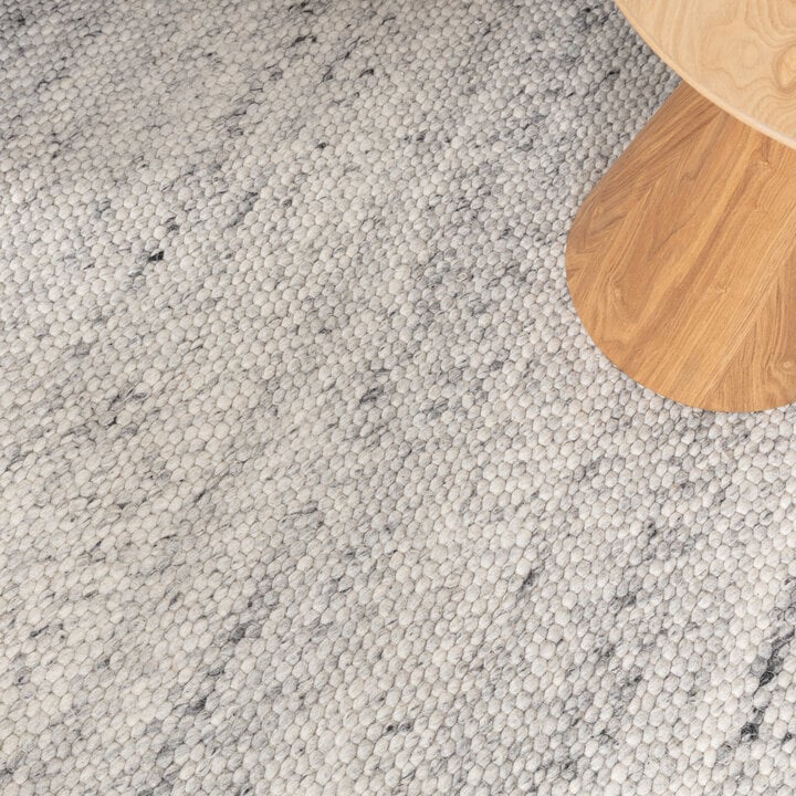 Wollteppich - Feline Grau Meliert - 3