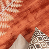 Viskose Teppich Rund - Pearl Terra - thumbnail 1