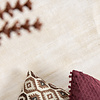 Viskose Teppich Rund - Pearl Creme - thumbnail 3