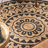 Jute Teppich Rund - Henna Ayda Natur - thumbnail 2