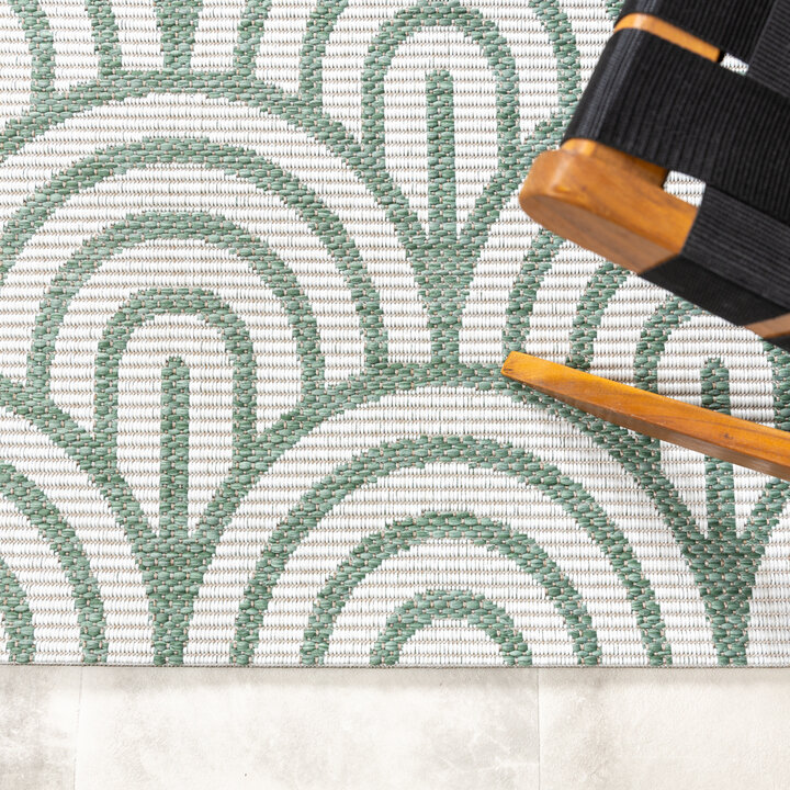 In- & Outdoor Teppich - Summer Arch Grün - 3