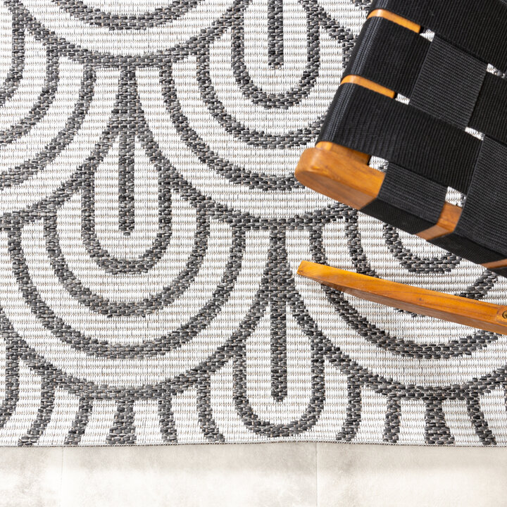 In- & Outdoor Teppich - Summer Arch Grau - 4