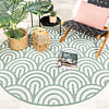 In- & Outdoor Teppich Rund - Summer Arch Grün - thumbnail 5