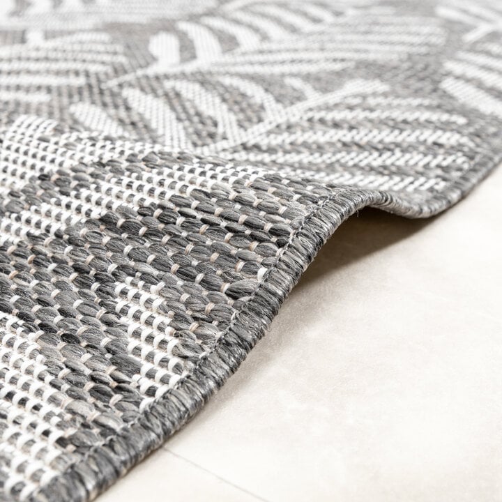 In- & Outdoor Teppich - Summer Leaves Grau - 7