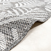 In- & Outdoor Teppich Rund - Summer Leaves Grau - thumbnail 6