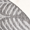 In- & Outdoor Teppich Rund - Summer Leaves Grau - thumbnail 5