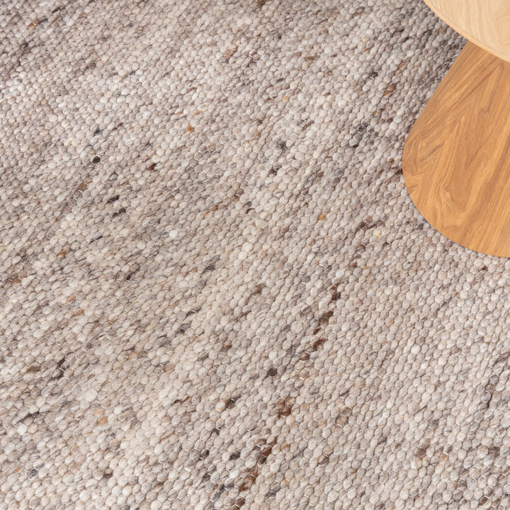 Wollteppich - Feline Braun Meliert - 3