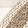 In- & Outdoor Jute Teppich Rund - Nomad Edge Creme - thumbnail 5