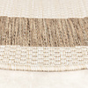 In- & Outdoor Jute Teppich Rund - Nomad Edge Creme - thumbnail 6