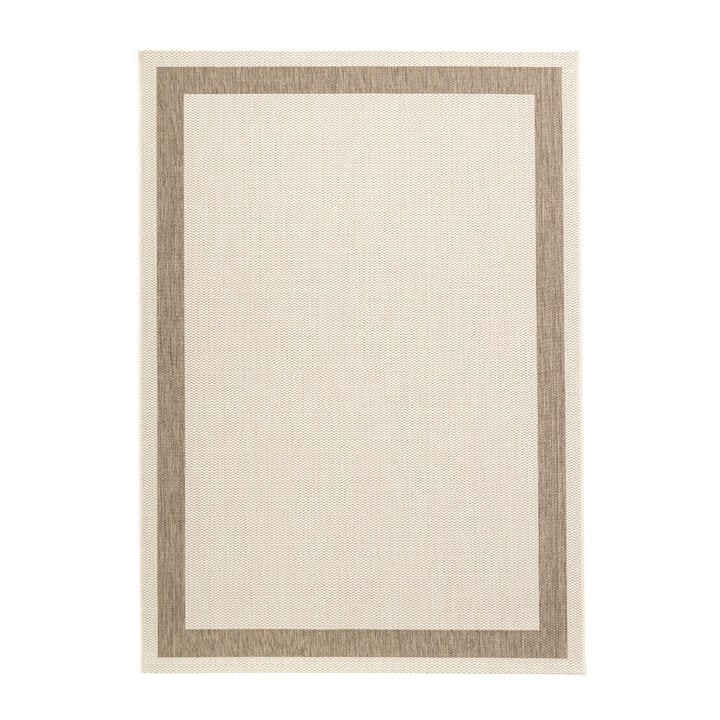 In- & Outdoor Jute Teppich - Nomad Edge Creme - 1