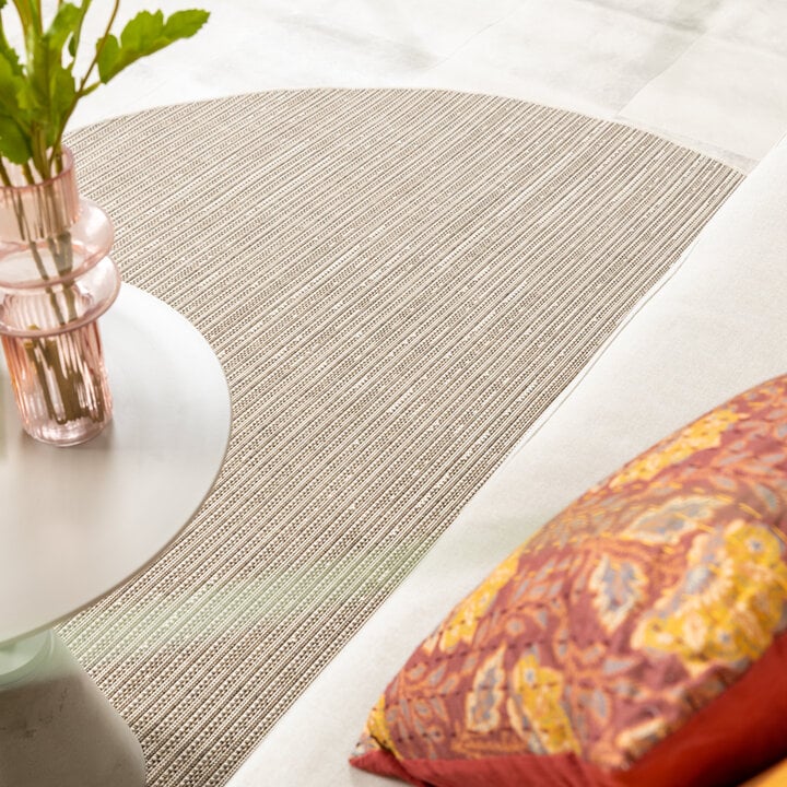 In- & Outdoor Jute Teppich Rund - Nomad Melange Creme - 3