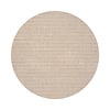 In- & Outdoor Jute Teppich Rund - Nomad Melange Creme - thumbnail 1