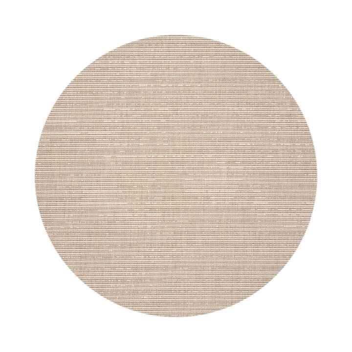 In- & Outdoor Jute Teppich Rund - Nomad Melange Creme - 1