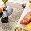 In- & Outdoor Jute Teppich - Nomad Aztec Creme - thumbnail 3