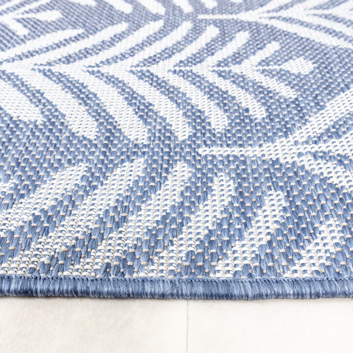 In- & Outdoor Teppich - Summer Leaves Blau - 6