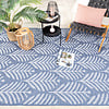 In- & Outdoor Teppich - Summer Leaves Blau - thumbnail 4