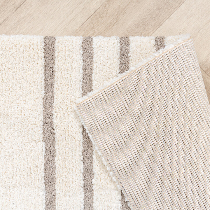 Hochflor Teppich - Serene Shapes Creme - 7