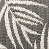 In- & Outdoor Teppich Rund - Malta Leaves Schwarz - thumbnail 4