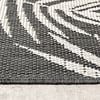 In-& Outdoor Teppich - Malta Leaves Schwarz - thumbnail 6