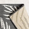 In-& Outdoor Teppich - Malta Leaves Schwarz - thumbnail 8