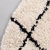 Teppich Hochflor Rund - Grand Lines Creme Schwarz - thumbnail 7