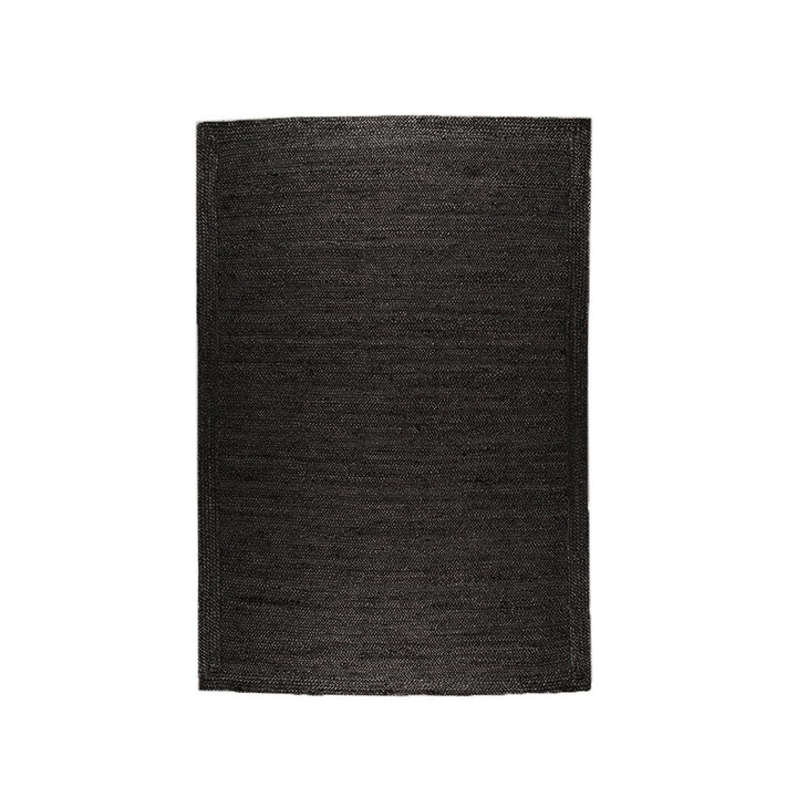 Jute Teppich - Fair Schwarz - 1