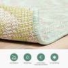 In- & Outdoor Teppich Quadrat - Summer Retro Mint - thumbnail 5