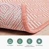 In- & Outdoor Teppich - Summer Tile Rosa - thumbnail 5