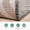 In- & Outdoor Teppich - Summer Retro Grau - thumbnail 5