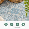 In- & Outdoor Teppich Rund - Summer Oriental Hellblau - thumbnail 5