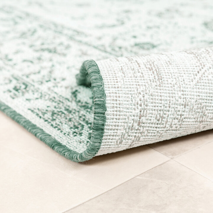 In- & Outdoor Teppich Vintage - Victoria Oriental Grün - 7