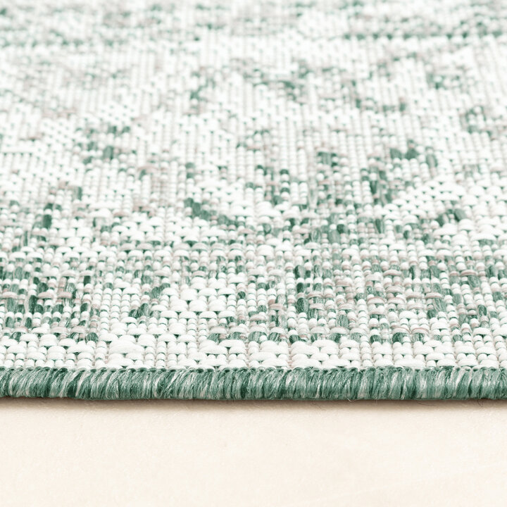 In- & Outdoor Teppich Vintage - Victoria Oriental Grün - 4