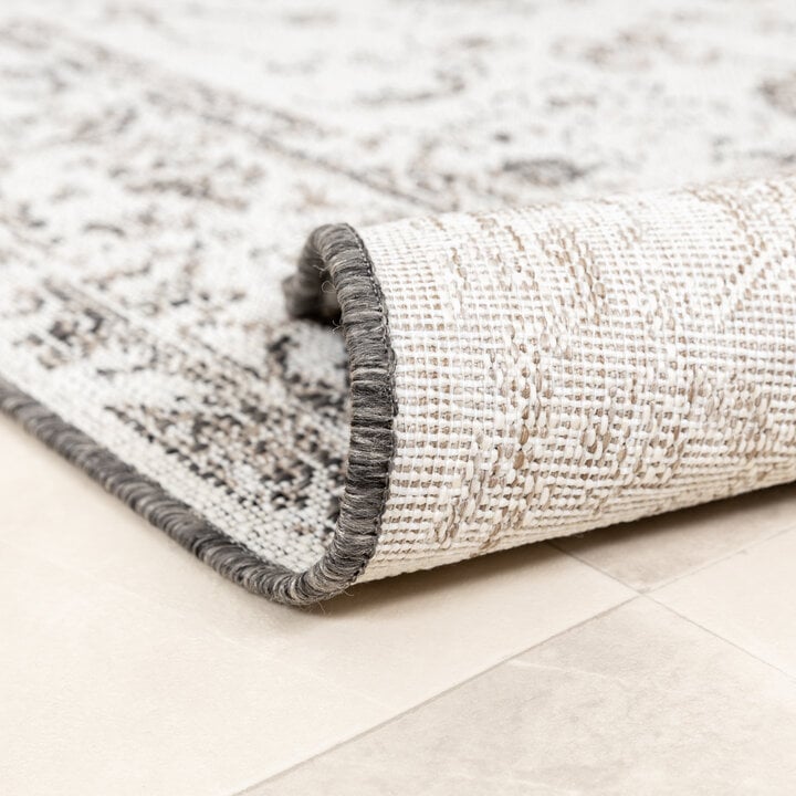In- & Outdoor Teppich Vintage - Victoria Oriental Grau - 6