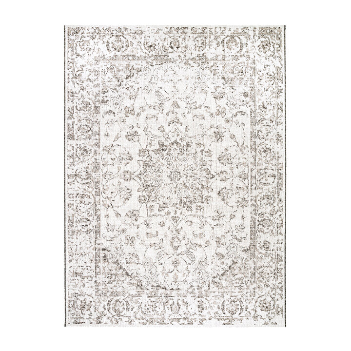 In- & Outdoor Teppich Vintage - Victoria Oriental Grau - 1