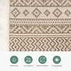 In- & Outdoor Jute Teppich - Nomad Aztec Creme - thumbnail 5
