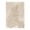 In- & Outdoor Jute Teppich - Nomad Leaves Creme - thumbnail 1